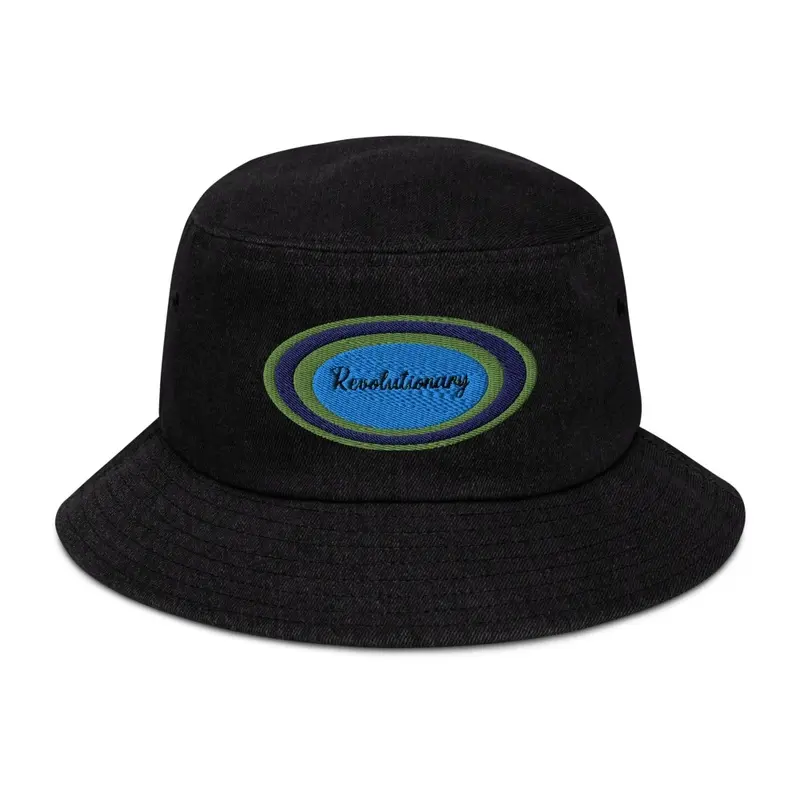 Revolutionary" Bucket Hat / Blue